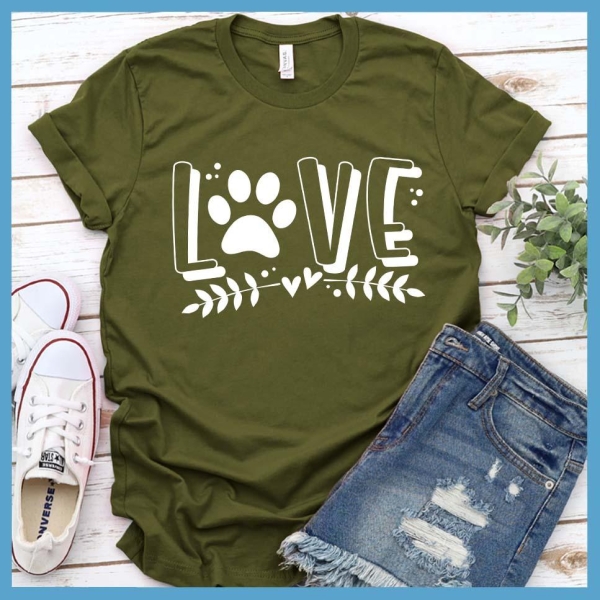 Dog Love Fall Version 1 T-Shirt_7728